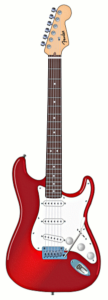 fender stratocaster free clipart