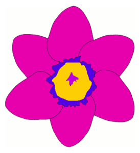 fuscia yellow free clipart