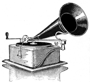 gramophone 2 free clipart