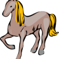 horse 5 free clipart