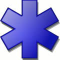 paramedic star of life free clipart