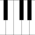 piano keys free clipart