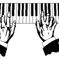 piano play free clipart