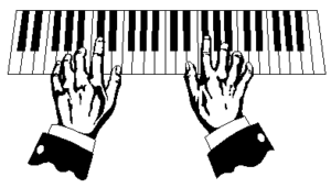 piano play free clipart