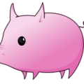 pig pink piggy free clipart