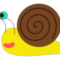 snail girl free clipart