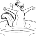 squirrel fun free clipart