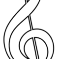 treble clef free clipart