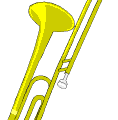 trombone free clipart