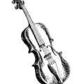 violin 3 free clipart