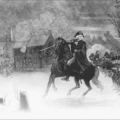 washington at the battle of trenton free clipart