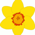 yellow flower free clipart