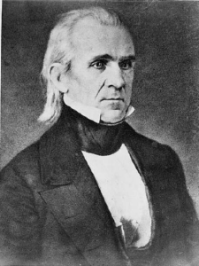 11th us president james k polk free clipart