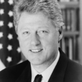 42nd us president william j clinton free clipart