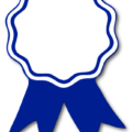 award ribbon blue free clipart