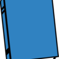 book blue free clipart