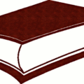 book leather bound free clipart