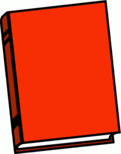book red free clipart