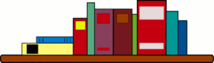 book shelf free clipart