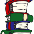 book stack free clipart