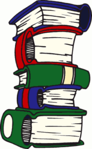 book stack free clipart
