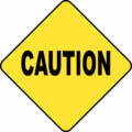 caution sign free clipart