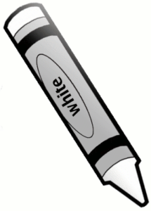 crayon white labeled free clipart