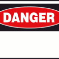 danger blank sign free clipart