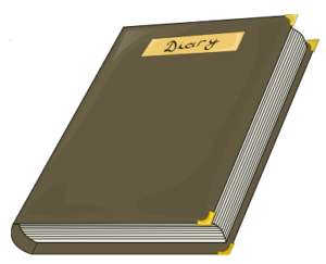 diary free clipart