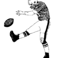 football punt free clipart