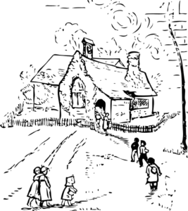 going to school free clipart