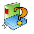 help books question free clipart