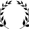 laurel wreath black free clipart