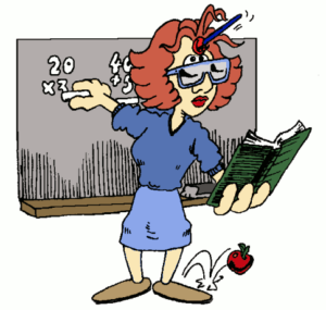 math teacher funny color free clipart