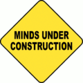 minds under construction sign free clipart