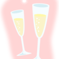 new year champagne free clipart