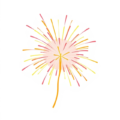 new year fireworks free clipart image