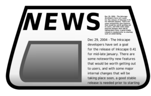 newspaper free clipart