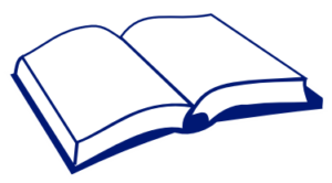 open book blue free clipart
