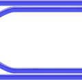 paper clip blue free clipart