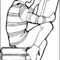 reading books free clipart