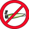 red no smoking free clipart