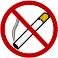 red nosmoke free clipart