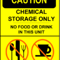 safety caution sign no food or drink free clipart