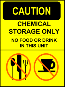 safety caution sign no food or drink free clipart