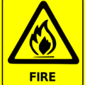 safety sign fire free clipart