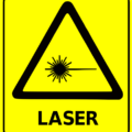 safety sign laser free clipart