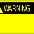 safety warning blank sign free clipart