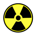 safety yellow radioactive symbol free clipart