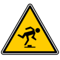 safety yellow stumble free clipart